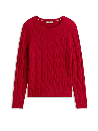 TOMMY HILFIGER | Pullover | rot